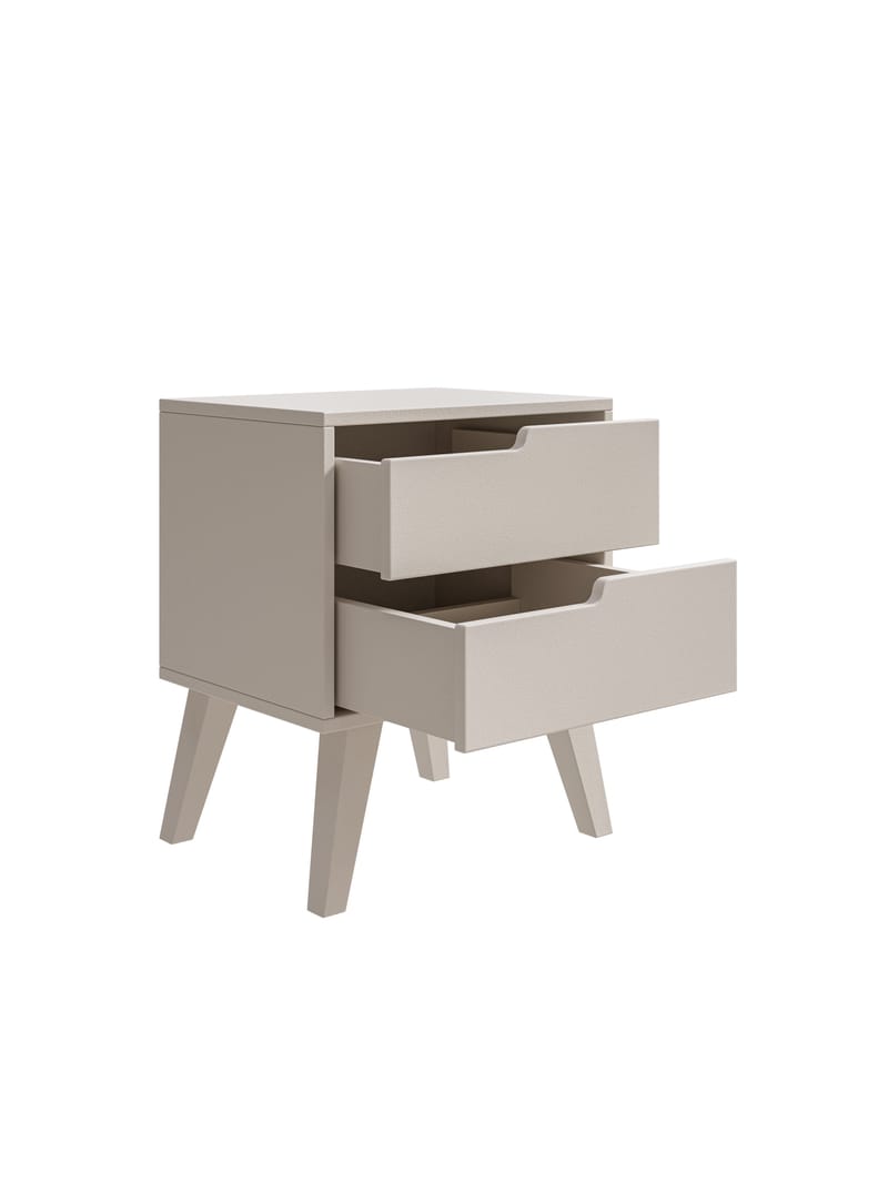 Zelto Sengebord 45 cm Venstre - Kashmir (lys beige) - Møbler - Borde - Aflastningsbord - Sengebord