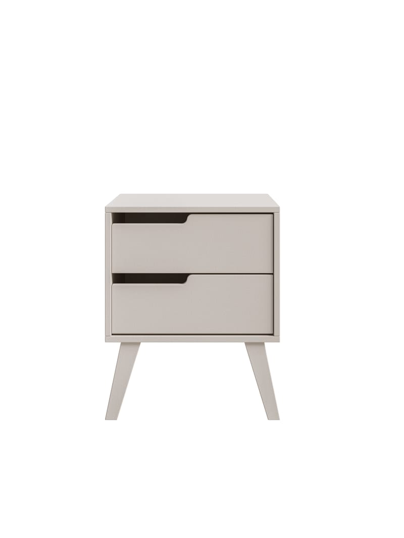 Zelto Sengebord 45 cm Venstre - Kashmir (lys beige) - Møbler - Borde - Aflastningsbord - Sengebord