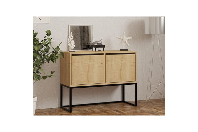 Zermat Konsolbord 90 cm - Blå - Møbler - Borde - Aflastningsbord - Entrébord