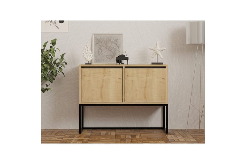 Zermat Konsolbord 90 cm - Blå - Møbler - Borde - Aflastningsbord - Entrébord