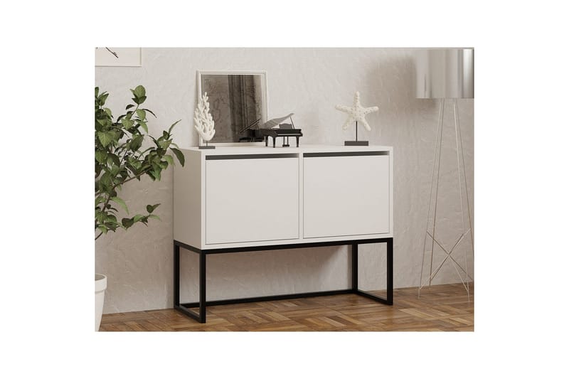 Zermat Konsolbord 90 cm - Hvid - Møbler - Borde - Aflastningsbord - Entrébord