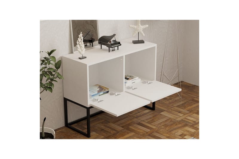 Zermat Konsolbord 90 cm - Hvid - Møbler - Borde - Aflastningsbord - Entrébord