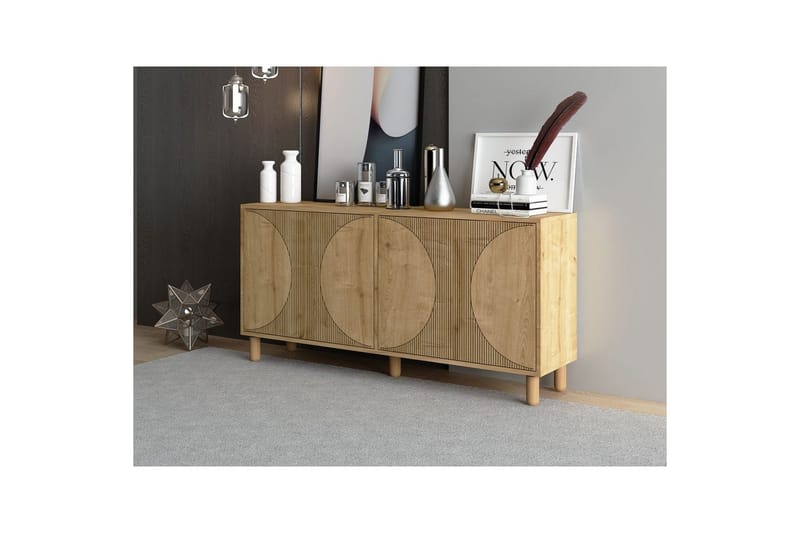 Zyric Konsolbord 150 cm - Eg - Møbler - Borde - Aflastningsbord - Entrébord