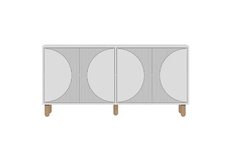 Zyric Konsolbord 150 cm, Hvid