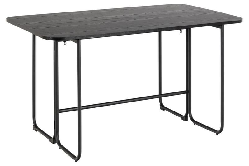 Alborga Spisebord 140 cm Rektangulært - Sort - Møbler - Borde - Spisebord og køkkenbord