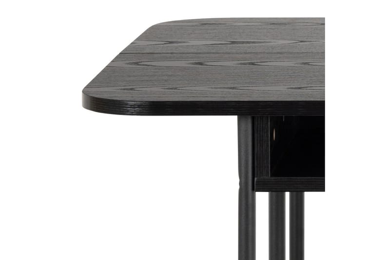 Alborga Spisebord 140 cm Rektangulært - Sort - Møbler - Borde - Spisebord og køkkenbord