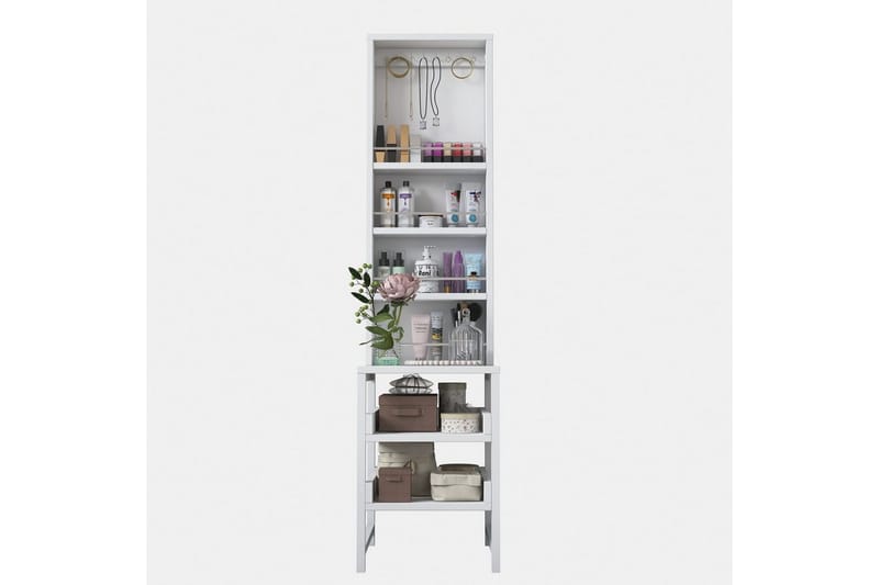 Aldros Toiletbord 35 cm - Hvid - Møbler - Borde - Sminkebord & konsolbord