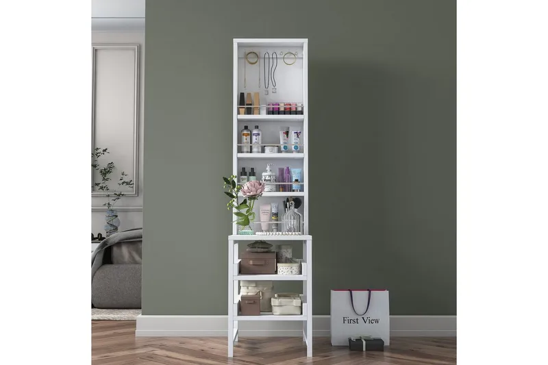 Aldros Toiletbord 35 cm - Hvid - Møbler - Borde - Sminkebord & konsolbord