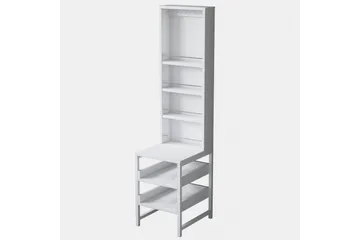 Aldros Toiletbord 35 cm - Hvid - Møbler - Borde - Sminkebord & konsolbord
