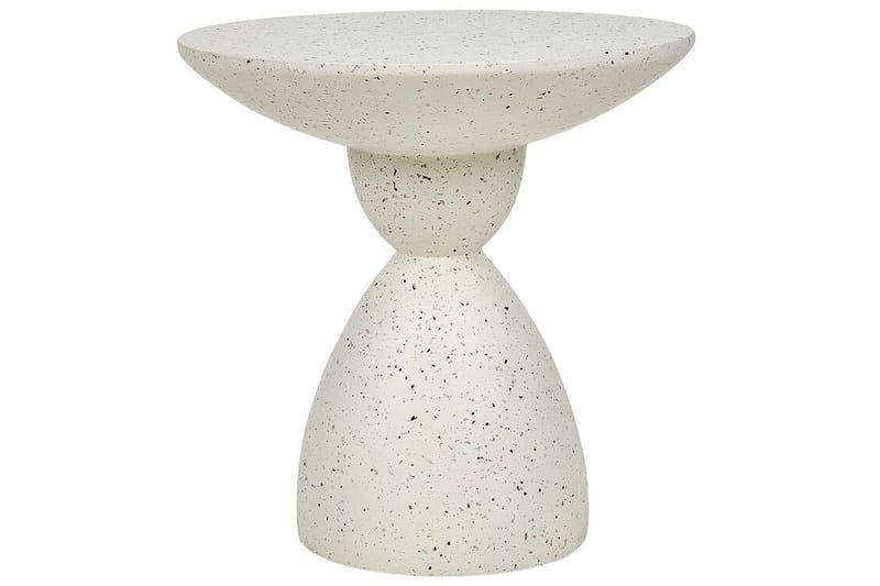 Alezio Sofabord 50 cm Rund, Hvid