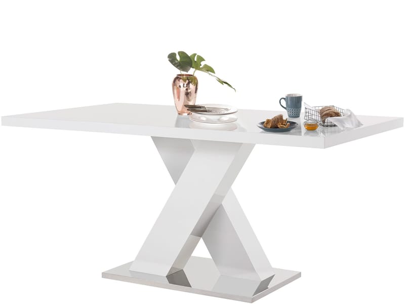 Ali Spisebord 160 cm - Hvid - Møbler - Borde - Spisebord og køkkenbord