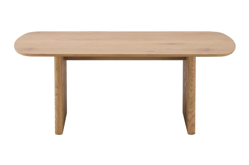 Alma rektangulært sofabord 120 cm i træ - Eg - Møbler - Borde - Sofabord