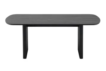 Alma rektangulært sofabord 120 cm i træ - Sortbejdset eg - Møbler - Borde - Sofabord