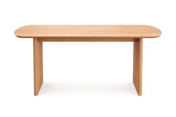 Alma rektangulært spisebord 180x90 cm finér - Eg - Møbler - Borde - Spisebord og køkkenbord