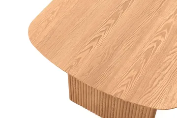 Alma rektangulært spisebord 180x90 cm finér - Eg - Møbler - Borde - Spisebord og køkkenbord