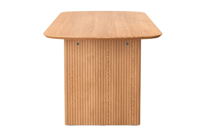 Alma rektangulært spisebord 180x90 cm finér - Eg - Møbler - Borde - Spisebord og køkkenbord