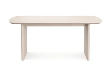 Alma rektangulært spisebord 180x90 cm finér - Hvidbejdset eg - Møbler - Borde - Spisebord og køkkenbord