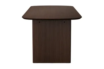 Alma rektangulært spisebord 180x90 cm finér - Røget eg - Møbler - Borde - Spisebord og køkkenbord