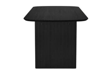 Alma rektangulært spisebord 180x90 cm finér - Sortbejdset eg - Møbler - Borde - Spisebord og køkkenbord