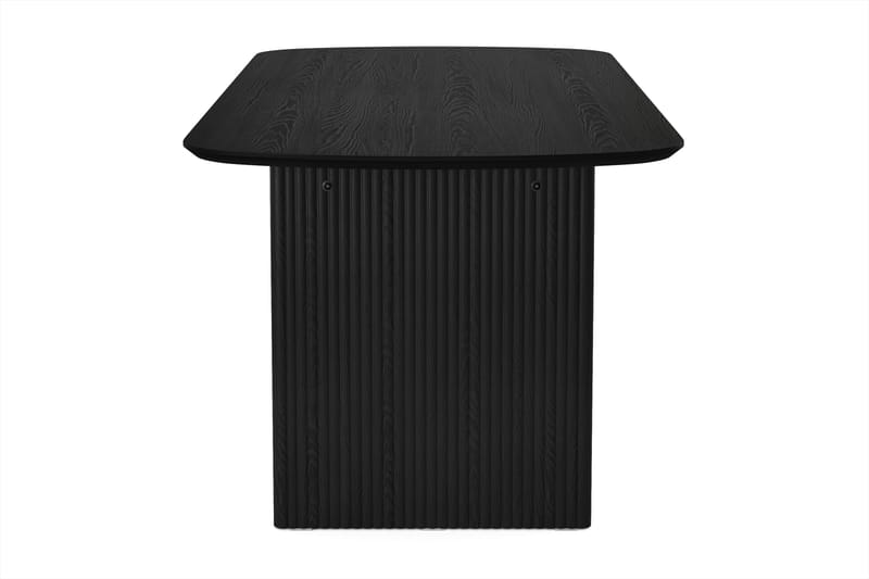 Alma rektangulært spisebord 180x90 cm finér - Sortbejdset eg - Møbler - Borde - Spisebord og køkkenbord