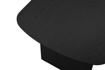 Alma rektangulært spisebord 180x90 cm finér - Sortbejdset eg - Møbler - Borde - Spisebord og køkkenbord