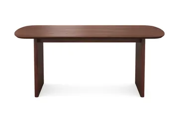 Alma rektangulært spisebord 180x90 cm finér - Valnød - Møbler - Borde - Spisebord og køkkenbord