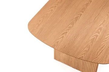 Alma rektangulært spisebord 220x100 cm finér - Eg - Møbler - Borde - Spisebord og køkkenbord
