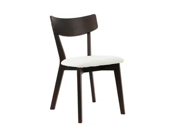 Alma spisegruppe 220 cm rektangulær i røget eg med 6 Amelia spisestole med hynde - Røget eg - Møbler - Borde - Spisebordssæt