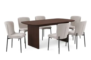 180 cm - Røget eg