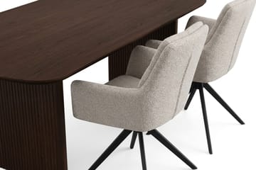 180 cm - Røget eg