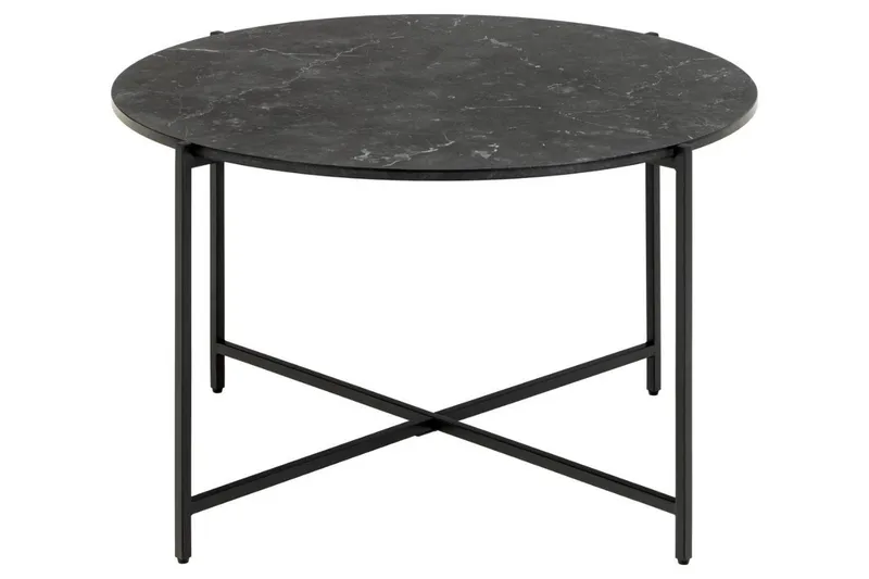 Almina Sofabord 70 cm - Sort - Møbler - Borde - Sofabord