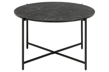 Almina Sofabord 70 cm - Sort - Møbler - Borde - Sofabord