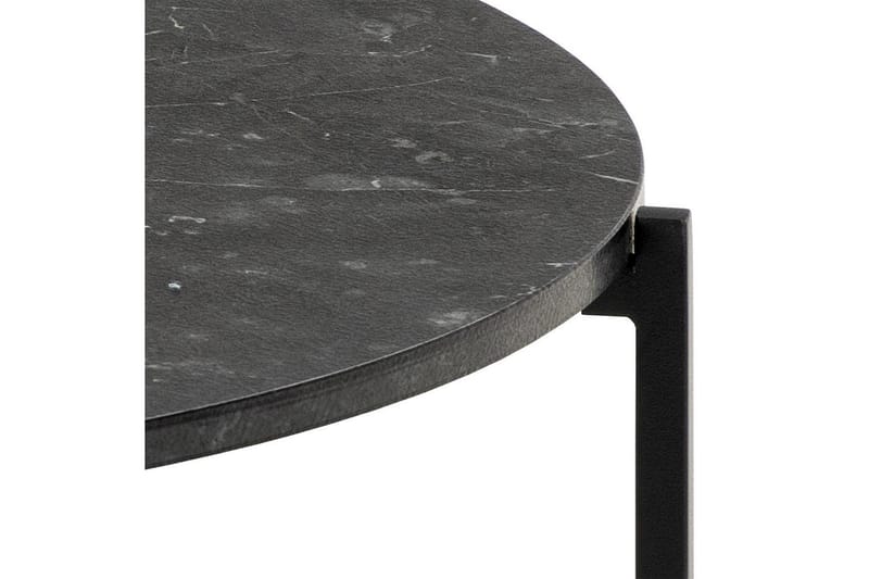 Almina Sofabord 70 cm - Sort - Møbler - Borde - Sofabord