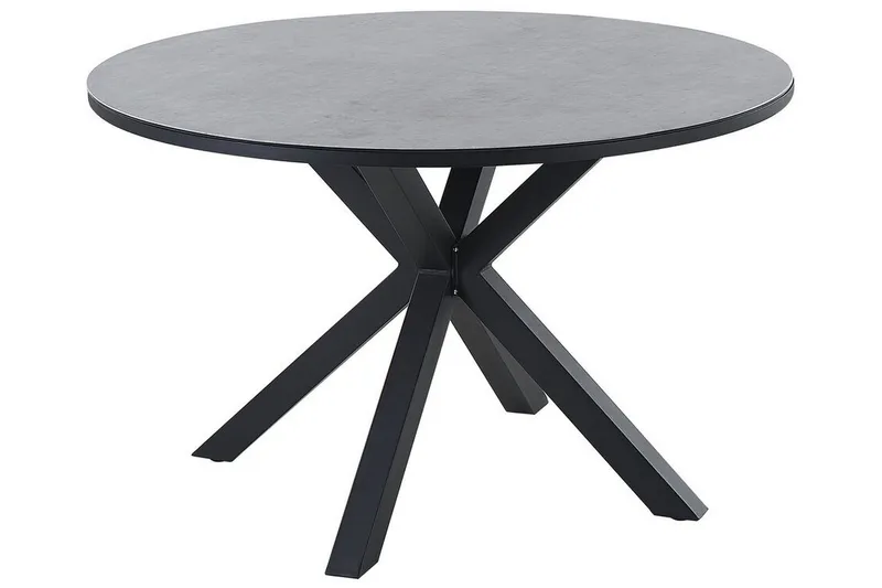 Altona Spisebord 120 cm, Sort/Grå