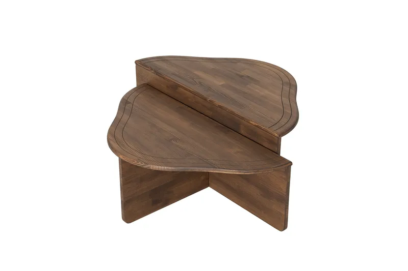 Altopiano Sofabord 90 cm, Valnød