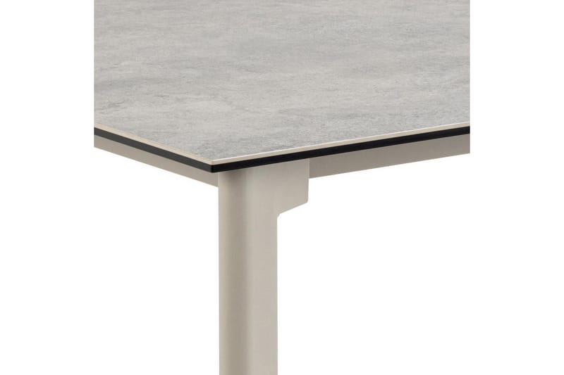 Alvi Spisebord 90 cm Rektangulært - Grå - Møbler - Borde - Spisebord og køkkenbord