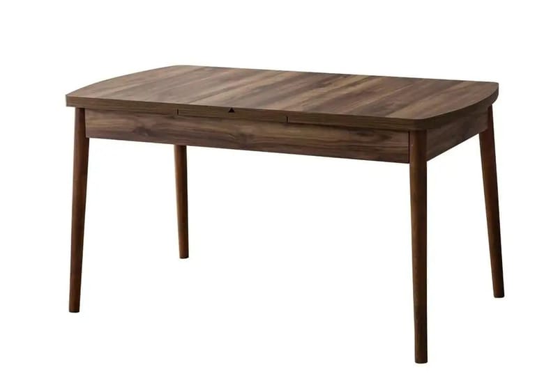 Alvryn spisegruppe bord 130 cm + 4 stole, Brun