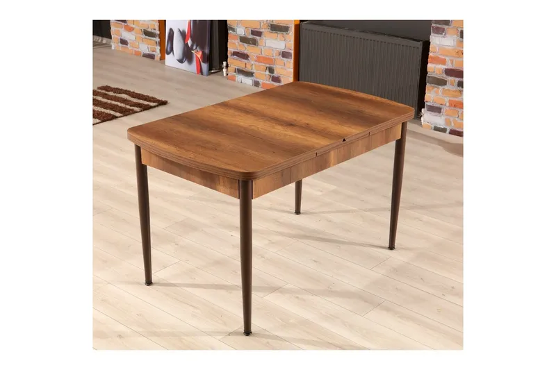 Amerbach Spisebord 132 cm Rektangulær, Valnød/Brun