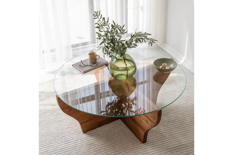 Amphora Sofabord 92 cm - Brun - Møbler - Borde - Sofabord