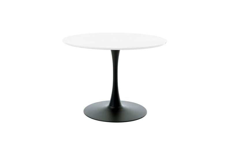 Ankar Spisebord 100 cm Rundt - Hvid - Møbler - Borde - Spisebord og køkkenbord