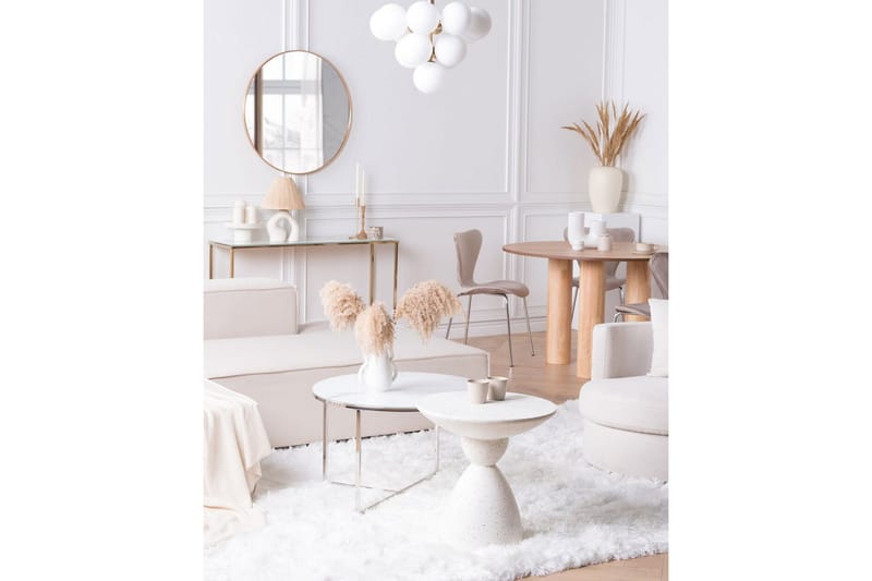 Appelle Spisebord 120 cm Rund - Lysebrun - Møbler - Borde - Spisebord og køkkenbord