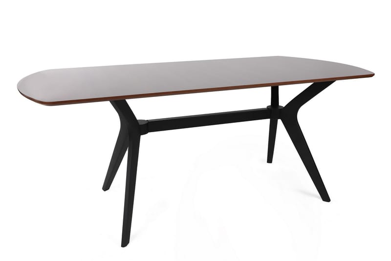 Aresine Spisebord 180 cm - Brun/Sort - Spisebord og køkkenbord