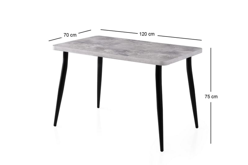 Armenia Spisebord 120 cm Rektangulært - Multifarvet - Møbler - Borde - Spisebord og køkkenbord