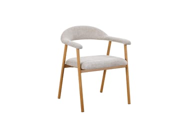 Arvo rund spisegruppe 120 cm eg med 4 Ronja spisebordsstole - Eg - Møbler - Borde - Spisebordssæt
