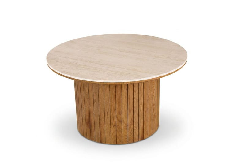 Arvo Rundt Sofabord 80 cm - Eg - Møbler - Borde - Sofabord