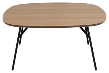 Arwina Kvadratisk Sofabord 90 cm i Eg - Brun - Møbler - Borde - Sofabord