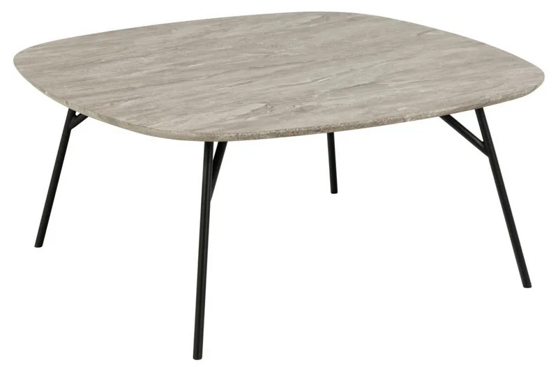 Arwina Sofabord 90 cm, Grå