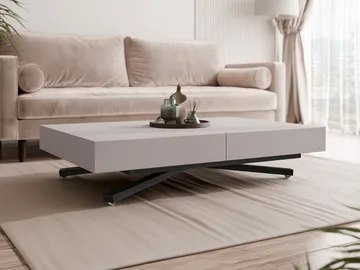 Avendi sofabord, udtrækkeligt 200 cm - sort, beige - Møbler - Borde - Sofabord