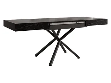 Avendi sofabord 120 cm - Sølv/hvid marmor - Møbler - Borde - Sofabord