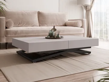 Avendi sofabord 120 cm - Sort, beige - Møbler - Borde - Sofabord